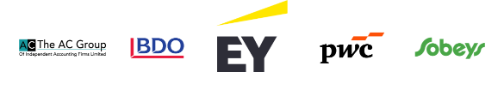 Futures in Business Innovator Sponsor logos