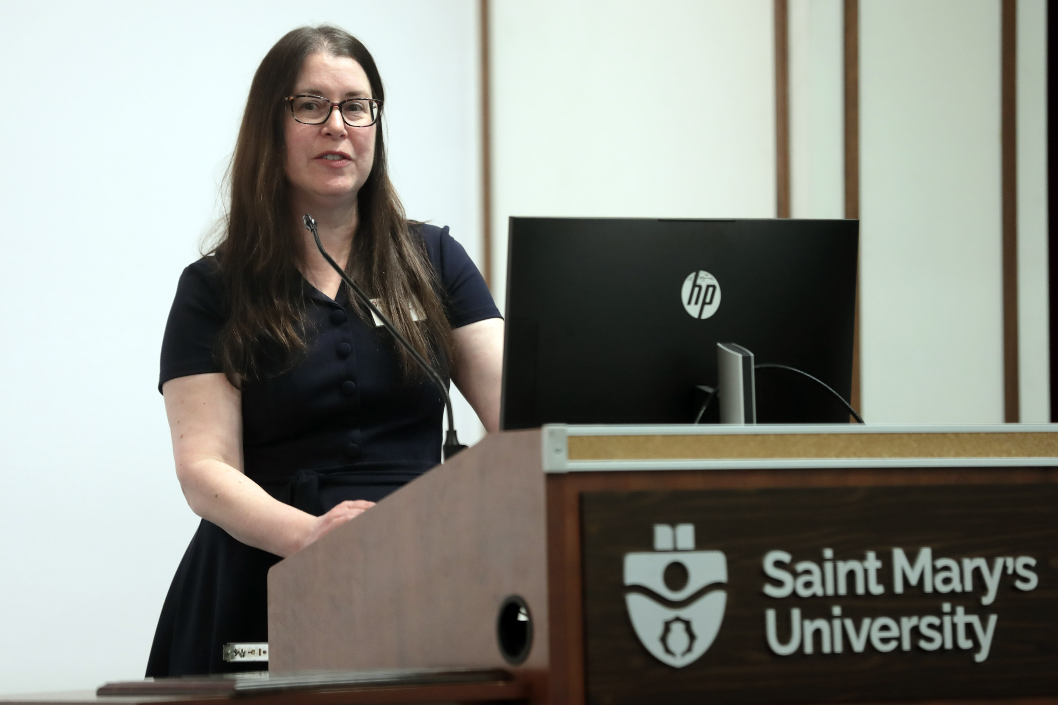 Dr. Nicole Conrad presenting