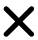 photo of an X