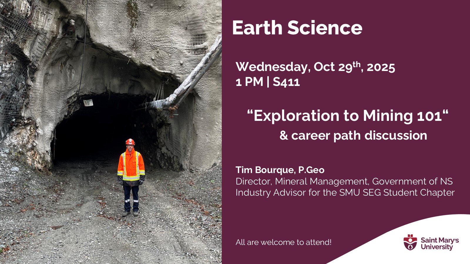 Tim Bourque, P.Geo
